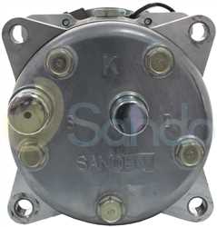 SAC38028 BACK SANDEN Type 12V 2Ribs SD5H14