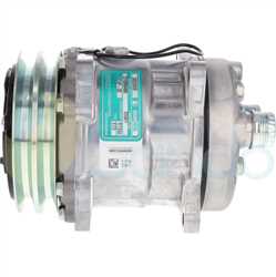 SAC38050 SIDE SANDEN Type 12V 2Ribs SD5H09