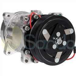 SAC38052 FRONT SANDEN Type 12V 6Ribs SD7H15