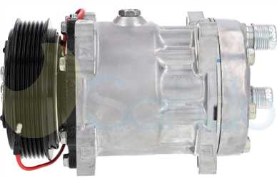 SAC38052 SIDE SANDEN Type 12V 6Ribs SD7H15