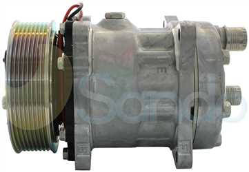 SAC52008 SIDE SANDEN Type 12V 8Ribs SD7H13