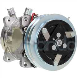 SAC52065 FRONT SANDEN Type 12V 2Ribs SD7H15