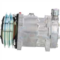 SAC52065 SIDE SANDEN Type 12V 2Ribs SD7H15