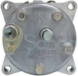 SAC52085 BACK SANDEN Type 12V 7Ribs SD5H14