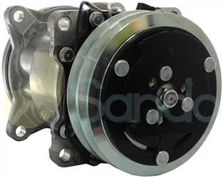 SAC52128 FRONT SANDEN Type 12V 2Ribs SD5H11