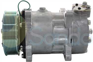 SAC52161 SIDE SANDEN Type 24V 8Ribs 