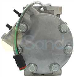SAC62000 BACK SANDEN Type 24V 2Ribs SD7H15
