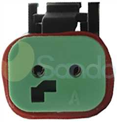 SAC62000 PLUG SANDEN Type 24V 2Ribs SD7H15