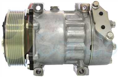 SAC62002 SIDE SANDEN Type 24V 8Ribs SD7H15