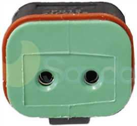 SAC62004 PLUG SANDEN Type 24V 8Ribs SD7H15