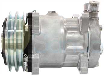 SAC66004 SIDE SANDEN Type 24V 2Ribs SD7H15