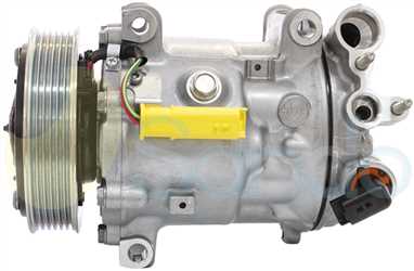 SAC70000 SIDE SANDEN Type 12V 6Ribs SD7C16