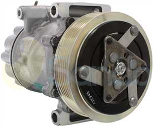 SAC70003 FRONT SANDEN Type 12V 6Ribs SD6C12