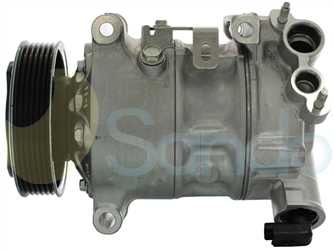 SAC70004 SIDE SANDEN Type 12V 6Ribs PXE14