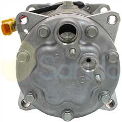 SAC70014 BACK SANDEN Type 12V 6Ribs SD7V16