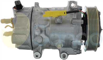SAC70016 SIDE SANDEN Type 12V 6Ribs SD7C16