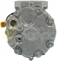 SAC70024 BACK SANDEN Type 12V 6Ribs SD7V16C