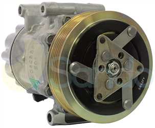 SAC70027 FRONT SANDEN Type 12V 6Ribs SD6C12