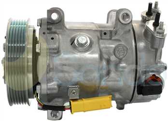 SAC70028 SIDE SANDEN Type 12V 6Ribs 7CV16