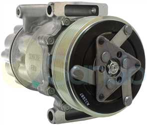 SAC70029 FRONT SANDEN Type 12V 6Ribs SD6C12