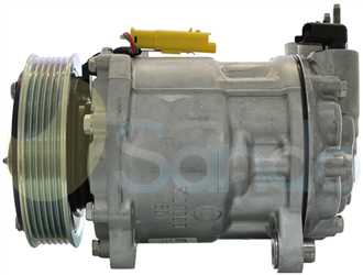 SAC70058 SIDE SANDEN Type 12V 6Ribs SD7C16 