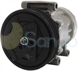 SAC70064 FRONT SANDEN Type 12V 6Ribs SD6V12 