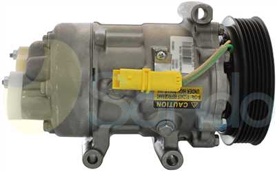 SAC70064 SIDE SANDEN Type 12V 6Ribs SD6V12 