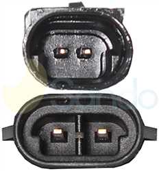SAC71077 PLUG DELPHI Type 12V 7Ribs CVC