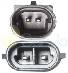 SAC71079 PLUG DELPHI Type 12V 7Ribs CVC7