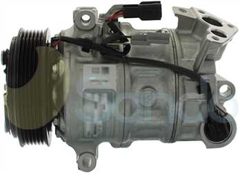 SAC71135 SIDE SANDEN Type 12V 7Ribs SNC12