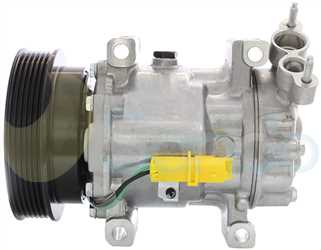 SAC71149 SIDE SANDEN Type 12V 6Ribs SD6V12 