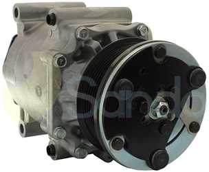 SAC72022 FRONT VISTEON Type 12V 6Ribs SCROLL