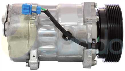 SAC72023 SIDE SANDEN Type 12V 7Ribs SD7V16
