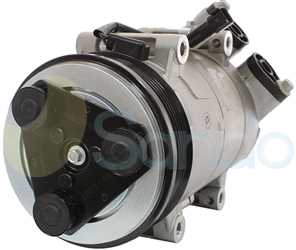 SAC72024 FRONT SANDEN Type 12V 6Ribs VS16