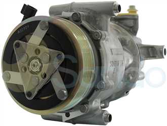 SAC72029 FRONT SANDEN Type 12V 6Ribs SD7V16