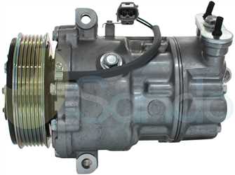 SAC72030 SIDE SANDEN Type 12V 5/6Ribs SD7V16