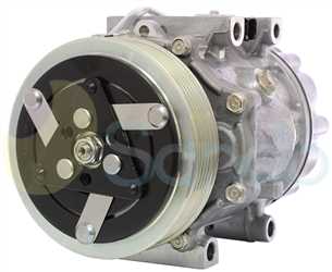 SAC72037 FRONT SANDEN Type 12V 6Ribs SD7V16