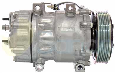 SAC72037 SIDE SANDEN Type 12V 6Ribs SD7V16