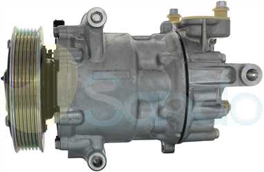 SAC72045 SIDE SANDEN Type 12V 6Ribs SD7V16