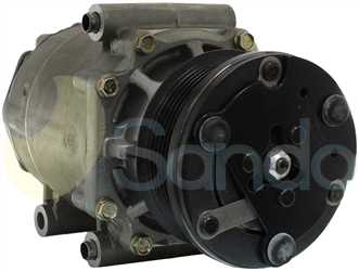 SAC72049 FRONT VISTEON Type 12V 6Ribs SCROLL