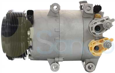 SAC72070 SIDE HANON Type 12V 6Ribs 7VS16ec