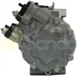 SAC72178 BACK SANDEN Type 12V 6Ribs SD7V16