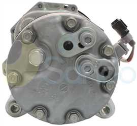 SAC73100 BACK SANDEN Type 12V 6Ribs SD7V16
