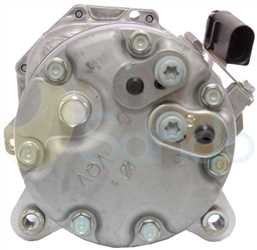 SAC73102 BACK SANDEN Type 12V 6Ribs SD7V16