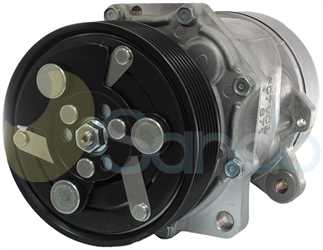SAC73108 FRONT SANDEN Type 12V 7Ribs SD7V16