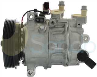SAC73142 SIDE SANDEN Type 12V 6Ribs PXE14