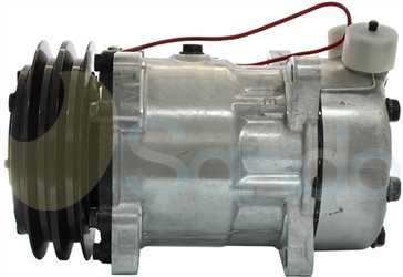 SAC74000 SIDE SANDEN Type 12V 2Ribs 7H15