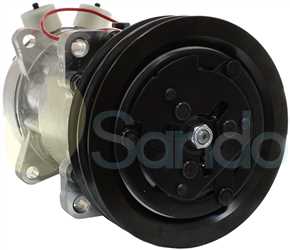 SAC74001 FRONT SANDEN Type 12V 2Ribs SD709