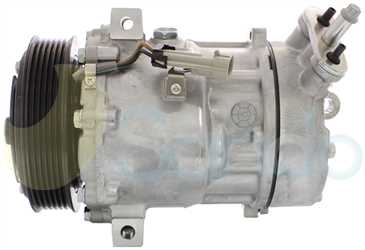SAC74035 SIDE SANDEN Type 12V 6Ribs SD7V16