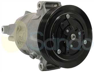 SAC74039 FRONT DELPHI Type 12V 6Ribs 5CVC